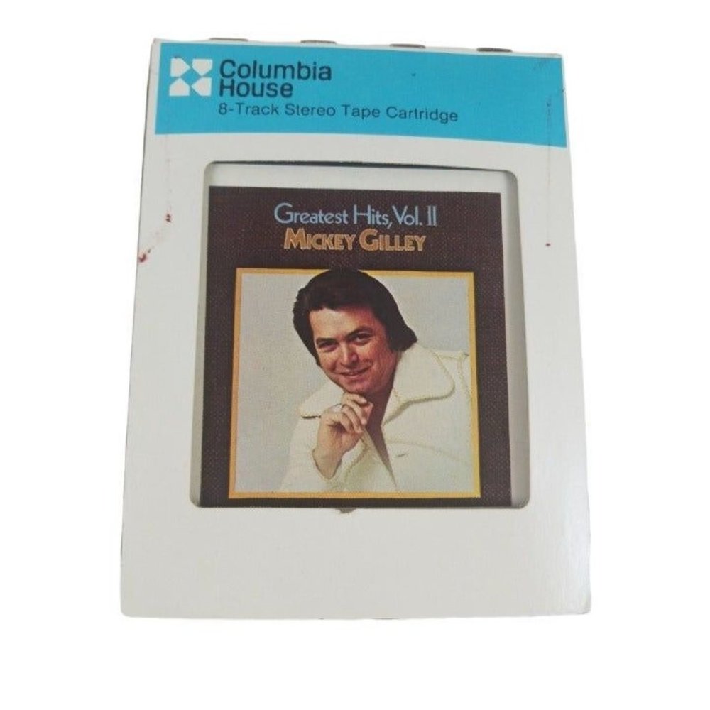 Rare Vintage 8 Track Tape Mickey Gilley Greatest Hits Vol II 1977 Playboy Record